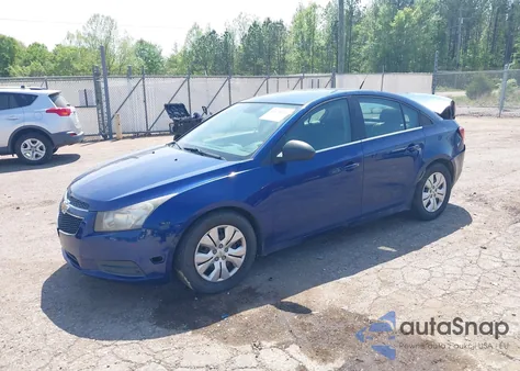 2012 Chevrolet Cruze Ls из США, поврежденный, VIN 1G1PC5SH5C7364960